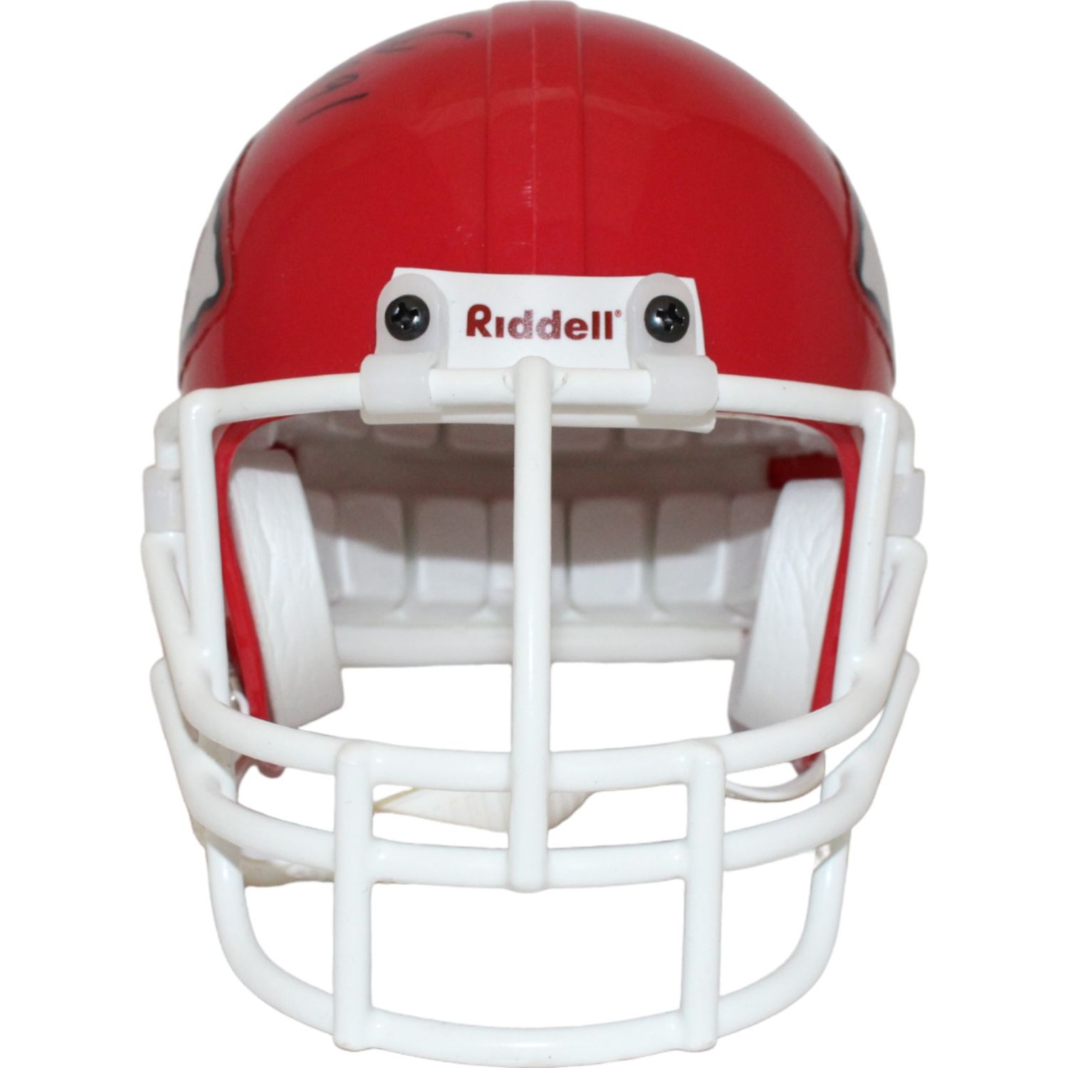 Jan Stenerud Signed Kansas City Chiefs VSR4 Authentic Mini Helmet HOF BAS 44129