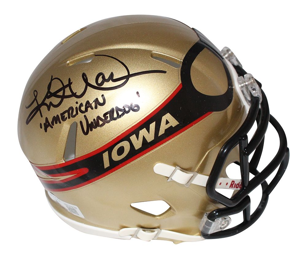 Aj Green Autographed/Signed Georgia Bulldogs Lunar Mini Helmet Beckett