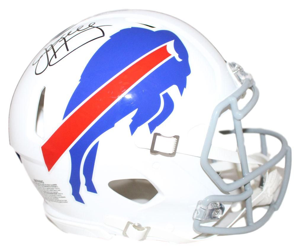 Jim Kelly Autographed/Signed Buffalo Bills Speed Authentic Helmet JSA
