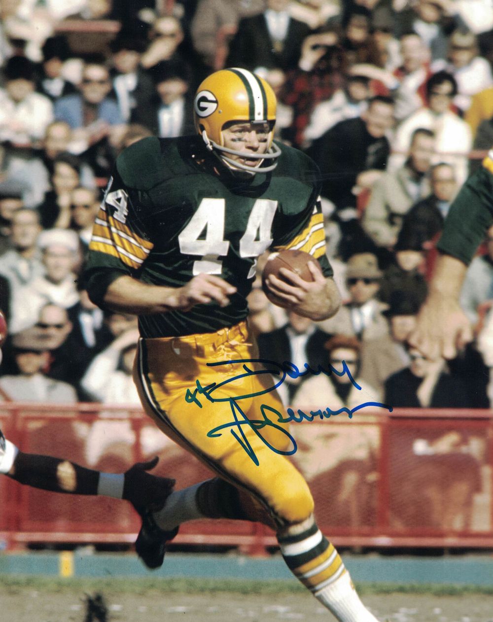 Donny Anderson Autographed/Signed Green Bay Packers 8x10 Photo