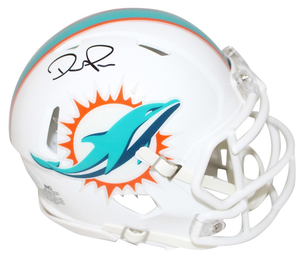 Devante Parker Autographed Miami Dolphins Speed Mini Helmet JSA