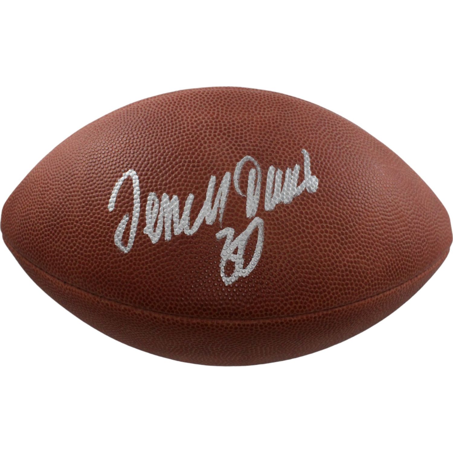 Terrell Davis Autographed/Signed Wilson Official Football Beckett 44312