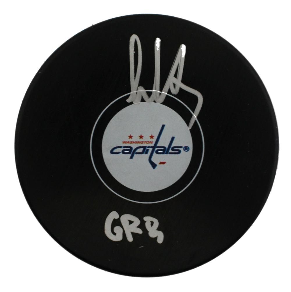 Alex Ovechkin Signed Washington Capitals Hockey Puck GR8 JSA