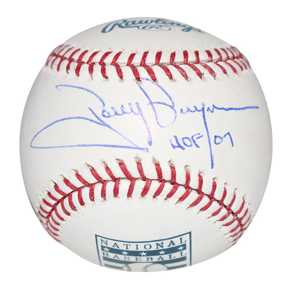 Tony Gwynn Autographed/Signed HOF Baseball HOF 07 Baseball Beckett