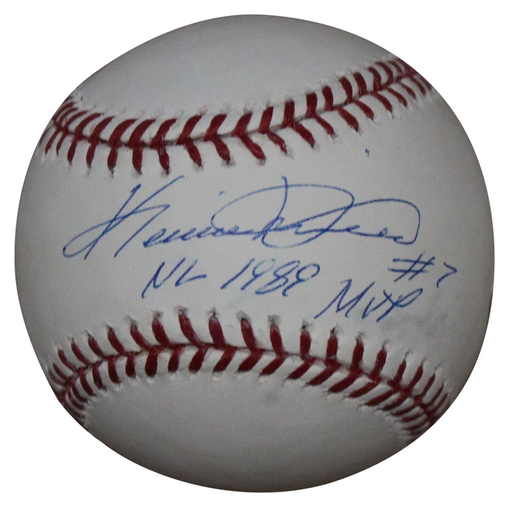 Kevin Mitchell Autographed San Francisco Giants OML Baseball NL MVP BAS