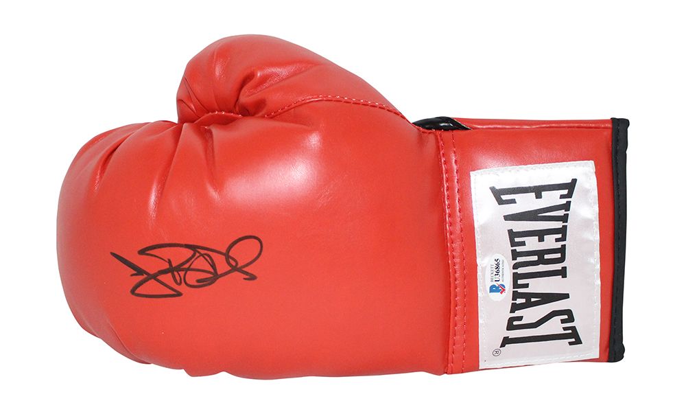 Buster Douglas Autographed/Signed Everlast Left Hand Boxing Glove BAS