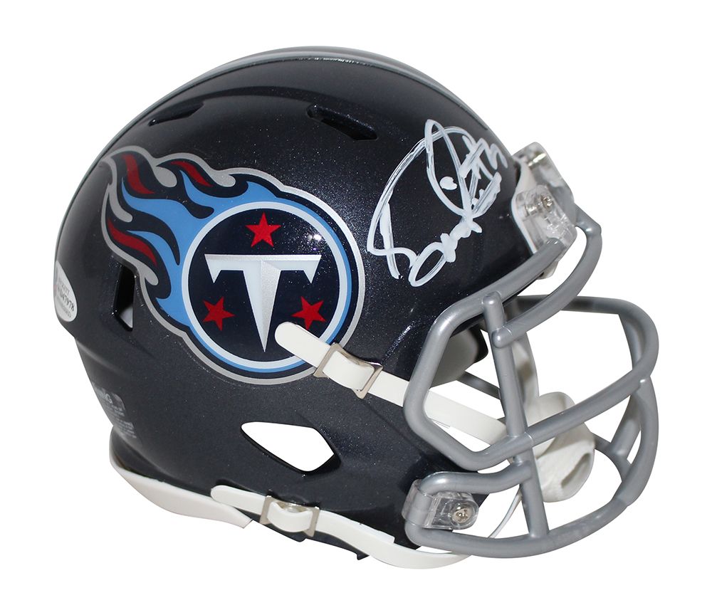 Derrick Henry Autographed Tennessee Titans Speed Mini Helmet BAS