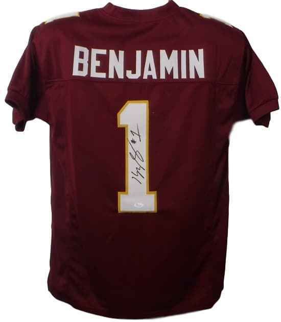 Kelvin Benjamin Autographed Florida State Seminoles red size XL jersey JSA