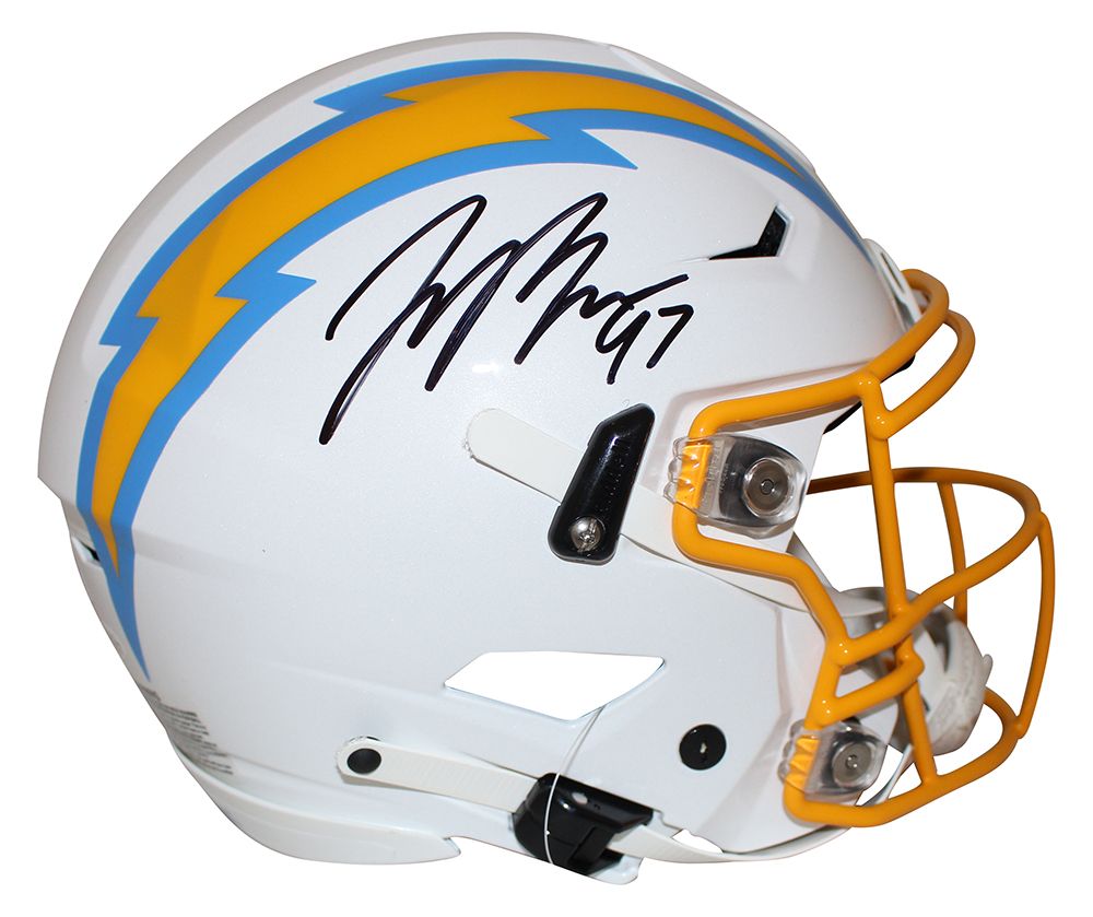 Joey Bosa Autographed Los Angeles Chargers Authentic Speed Flex BAS