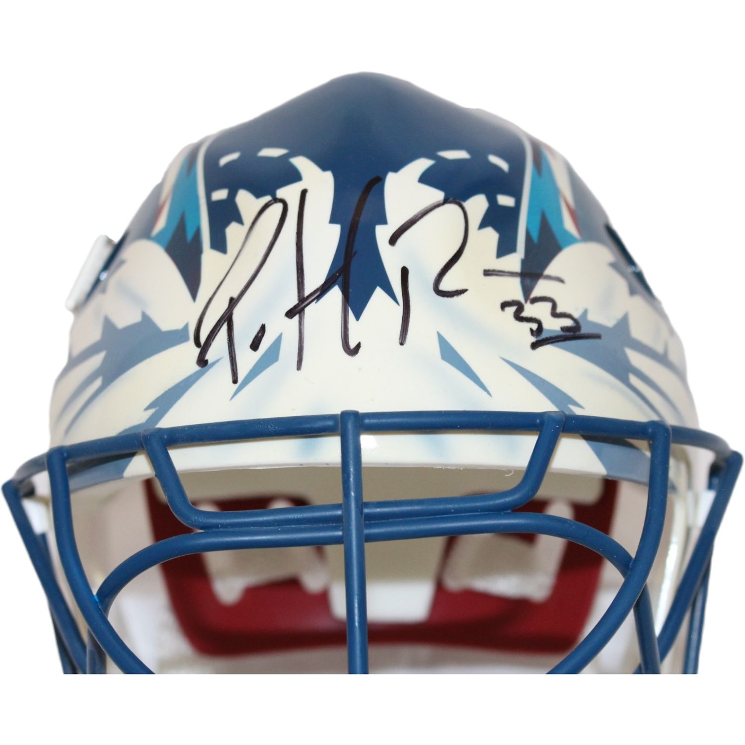 Patrick Roy Signed Colorado Avalanche Mini Goalie Mask Helmet BAS 44142