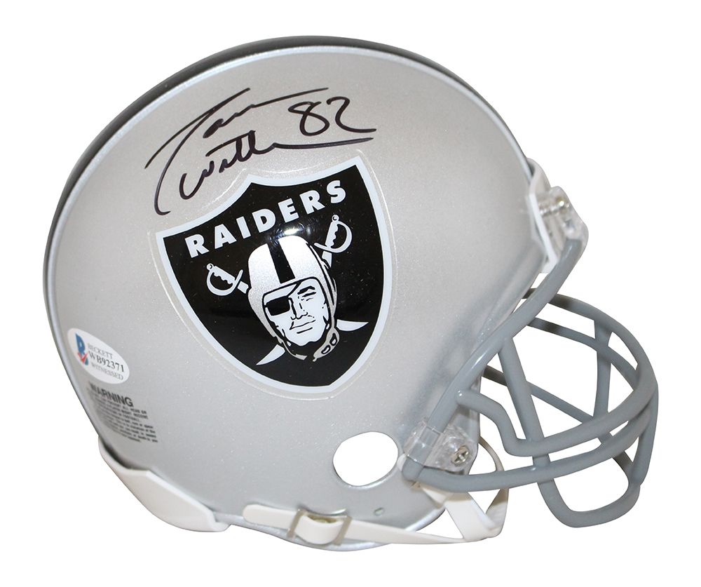 Jason Witten Autographed/Signed Las Vegas Raiders Mini Helmet BAS