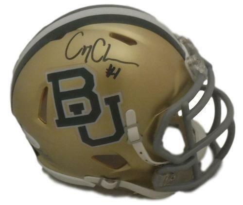 Corey Coleman Autographed Baylor Bears Riddell Mini Helmet JSA