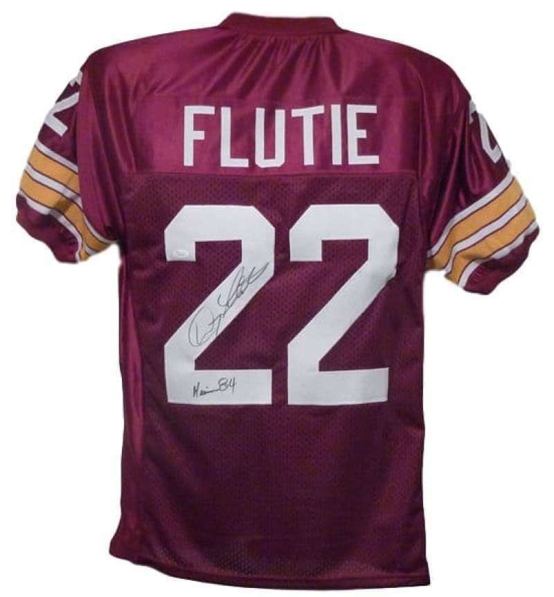 Doug Flutie Autographed Boston College Eagles Size XL Jersey w/84 Heisman