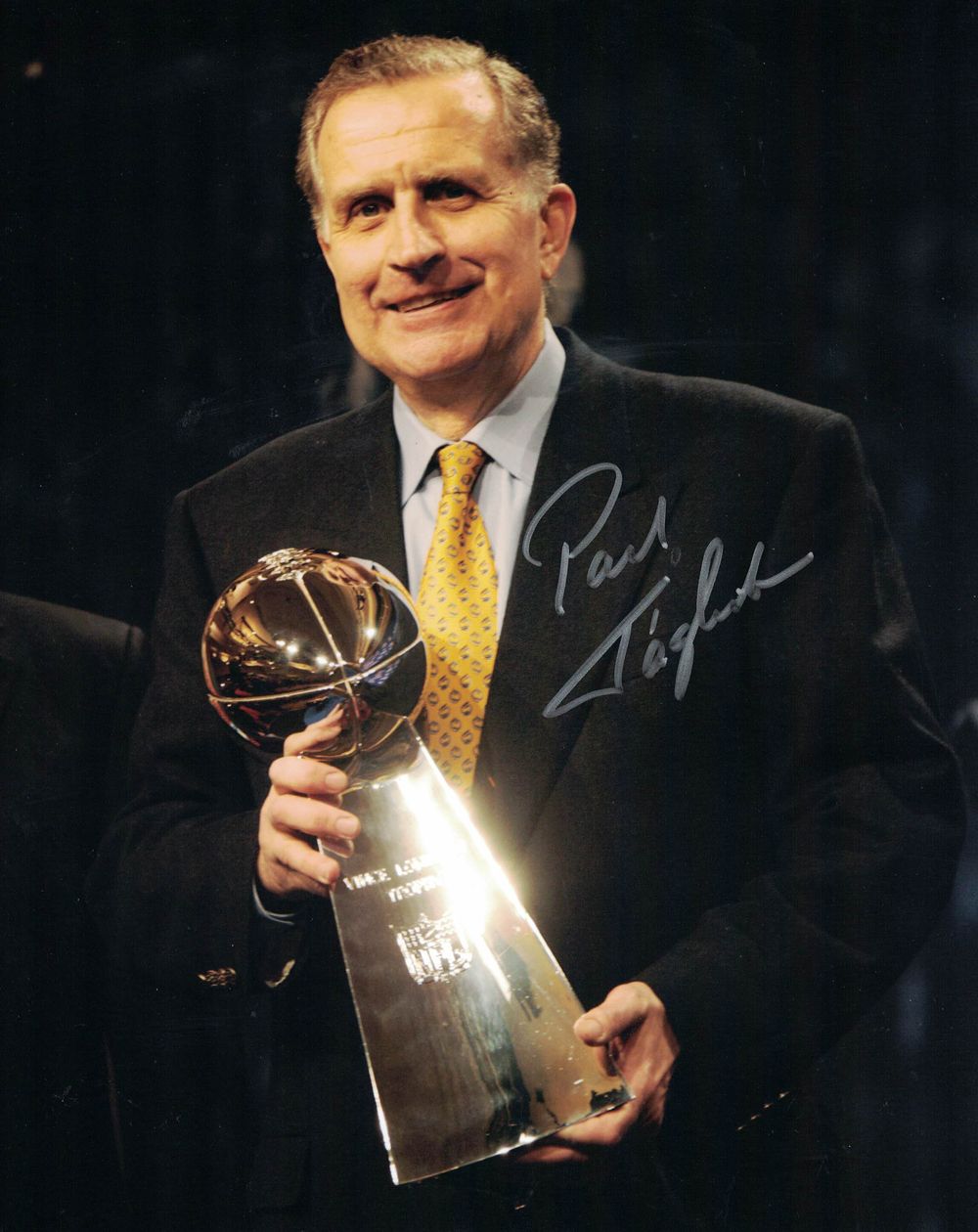 Paul Tagliabue Autographed/Signed NFL Commissioner 8x10 Photo