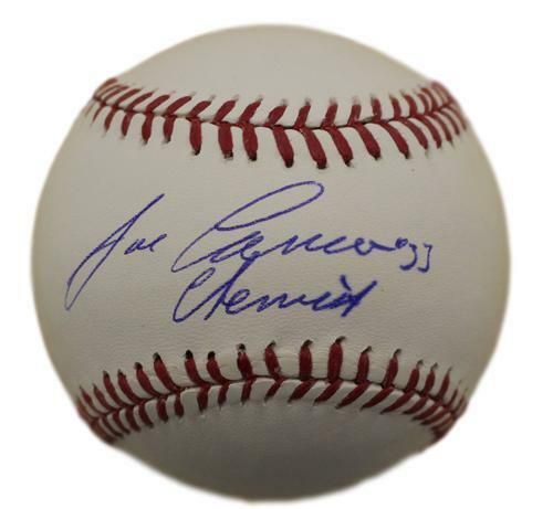 Jose Canseco Autographed Oakland Athletics OML Baseball Chemist JSA