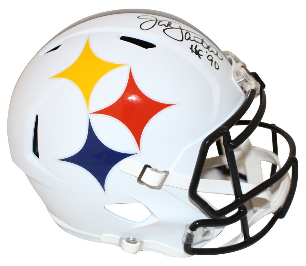 Jack Lambert Autographed Pittsburgh Steelers F/S AMP Helmet HOF JSA