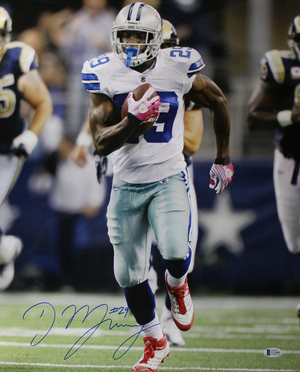 Demarco Murray Autographed/Signed Dallas Cowboys 16x20 Photo BAS
