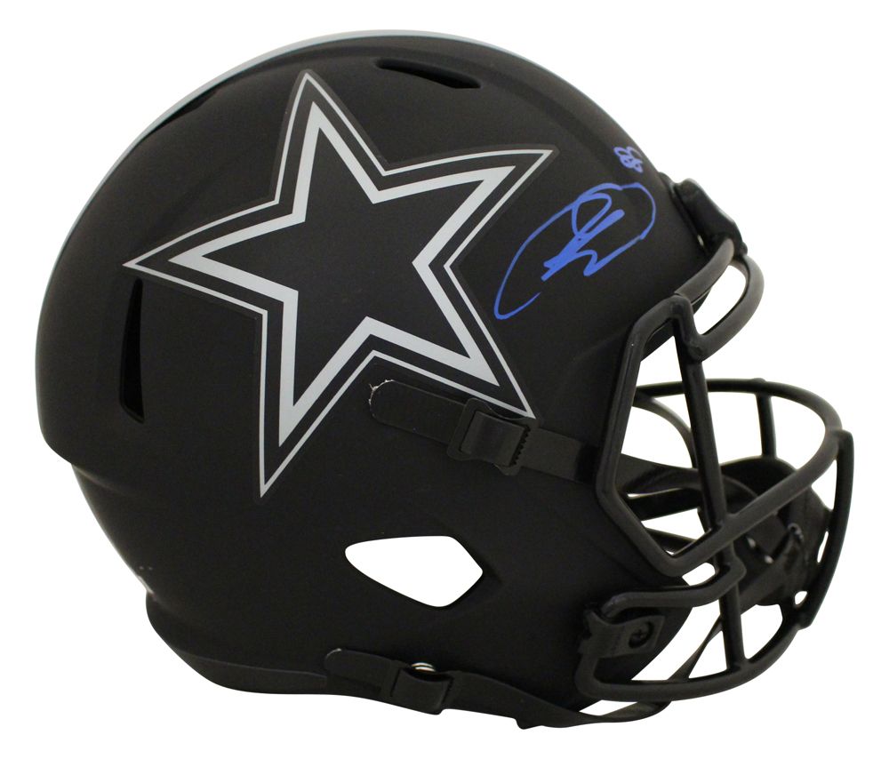 CeeDee Lamb Autographed/Signed Dallas Cowboys Eclipse Helmet FAN