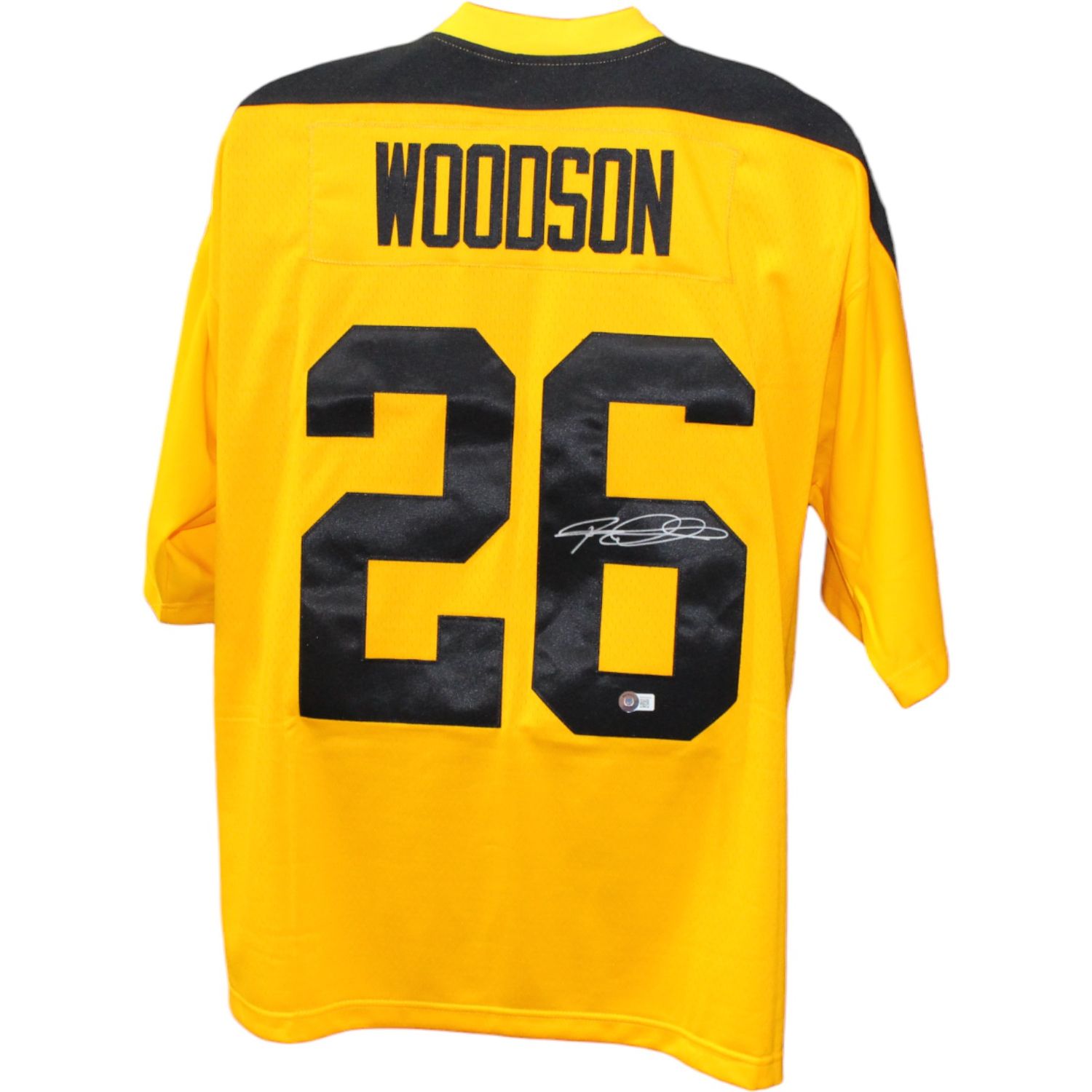 Rod Woodson Signed M&amp;N Legacy Pittsburgh Steelers Jersey BAS 44512