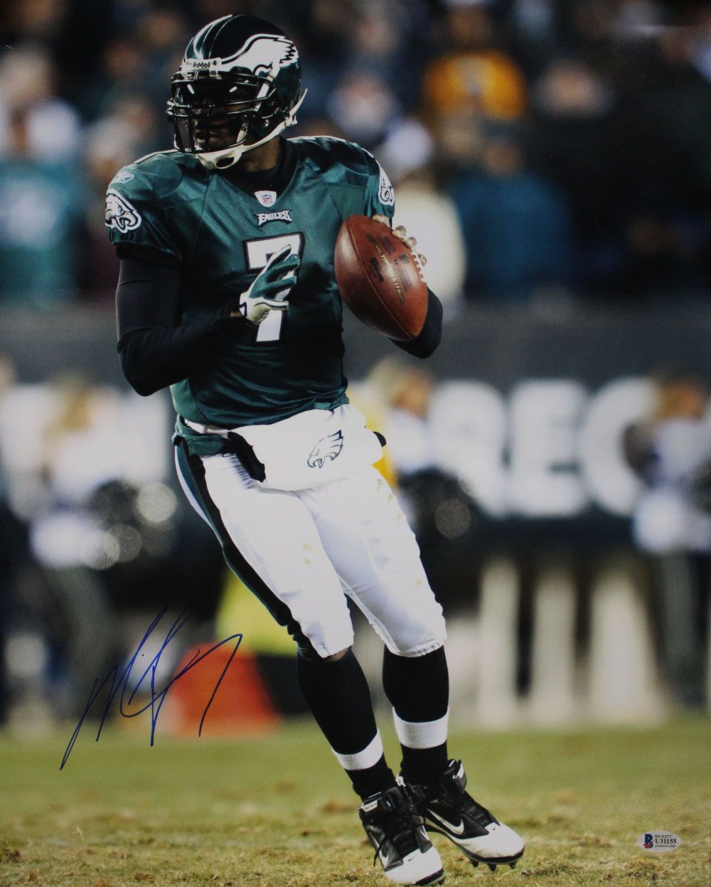 Michael Vick Autographed/Signed Philadelphia Eagles 16x20 Photo BAS