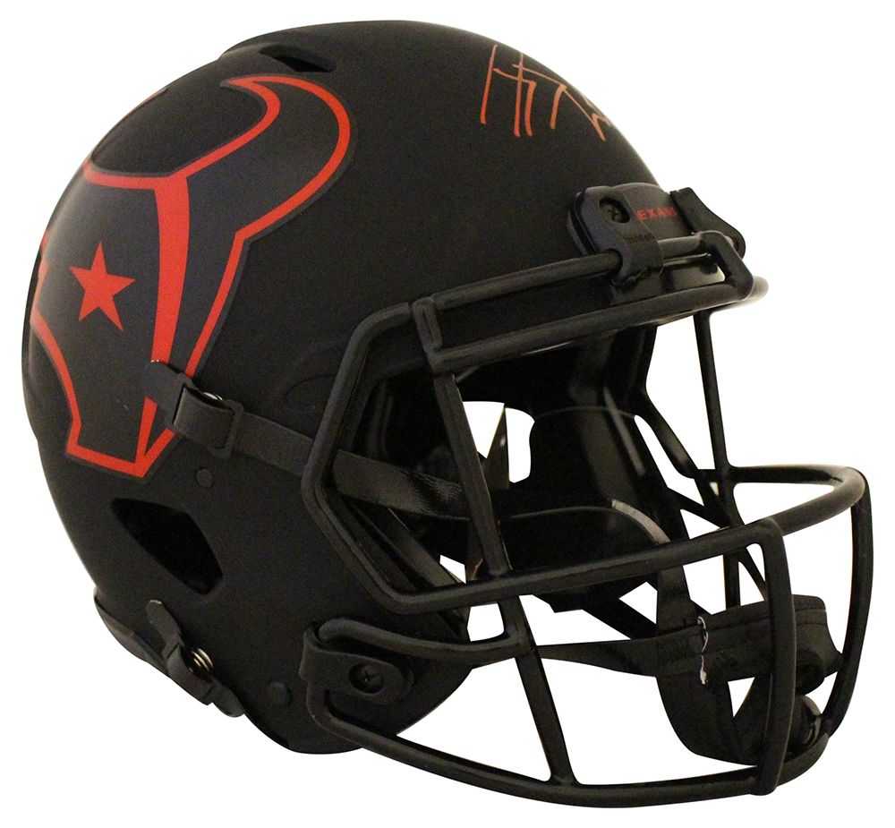 JJ Watt Autographed/Signed Houston Texans Authentic Eclipse Helmet JSA