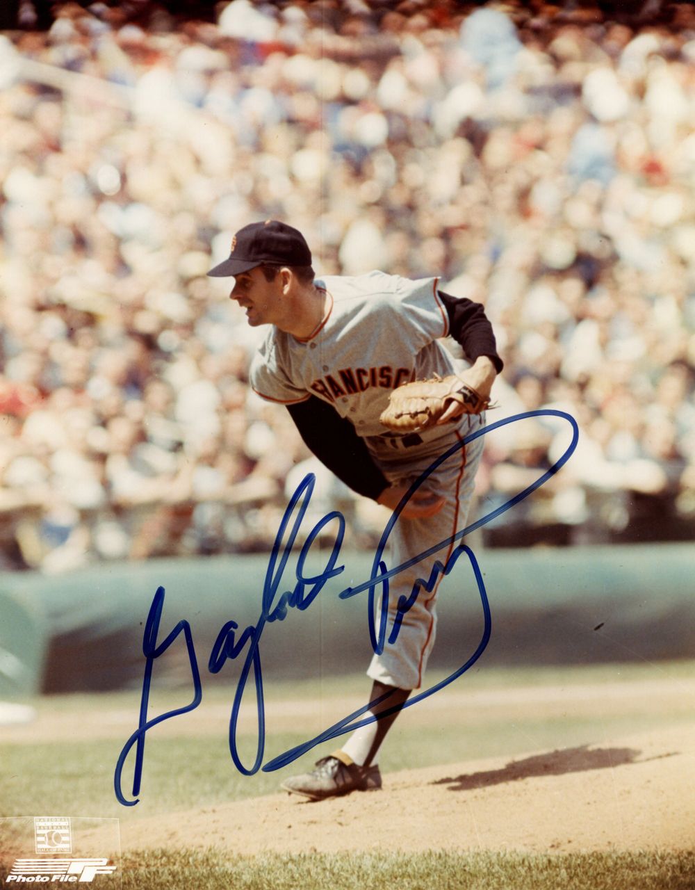 Gaylord Perry Autographed/Signed San Francisco Giants 8x10 Photo