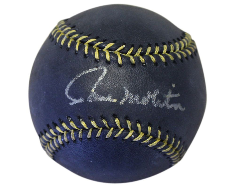 Paul Molitor Autographed/Signed Milwaukee Brewers Black Baseball JSA
