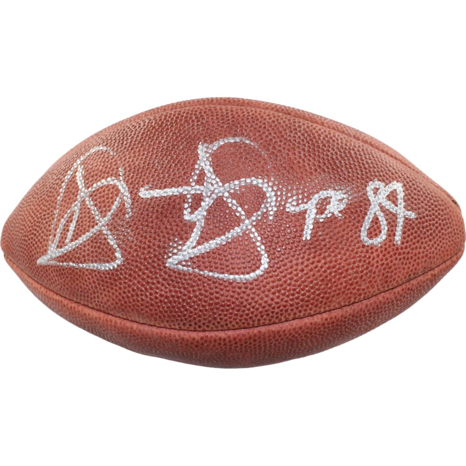 Shannon Sharpe Autographed Wilson Leather Mini Football Beckett 44318