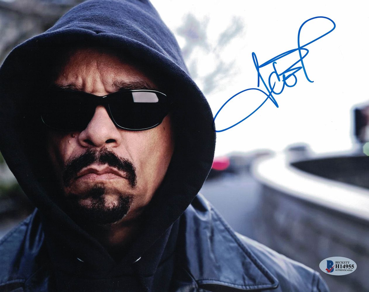Ice T Autographed/Signed 8x10 Photo BAS