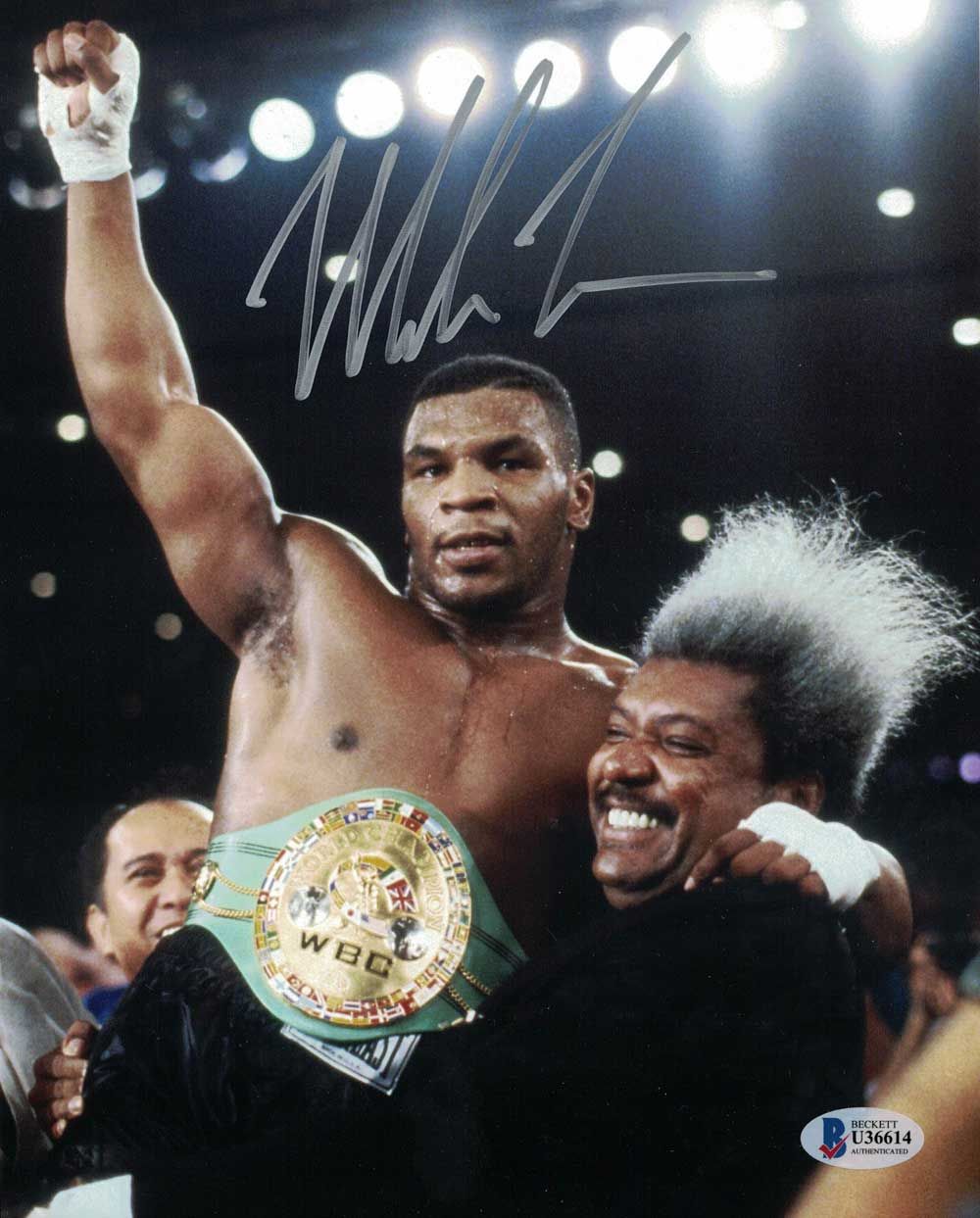 Mike Tyson Autographed/Signed Boxing 8x10 Photo BAS