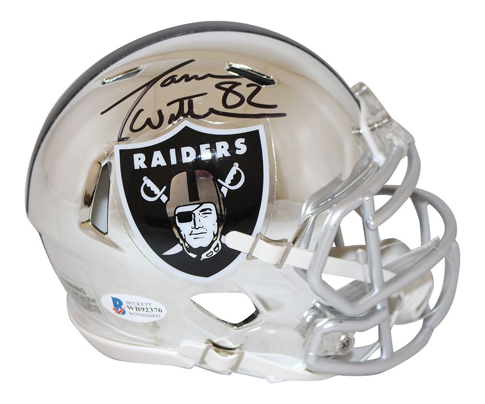 Jason Witten Autographed Las Vegas Raiders Chrome Mini Helmet BAS
