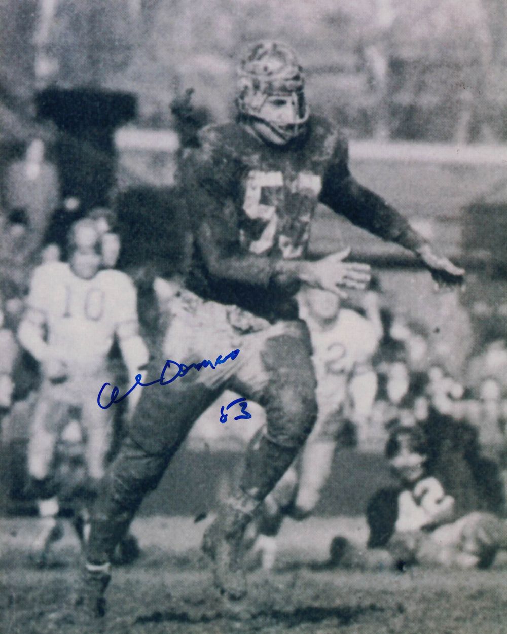 Art Demao Autographed/Signed Washington Redskins 8x10 Photo
