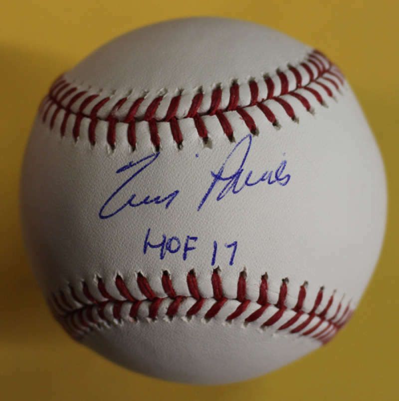 Tim Raines Autographed Chicago White Sox OML Baseball HOF SGC