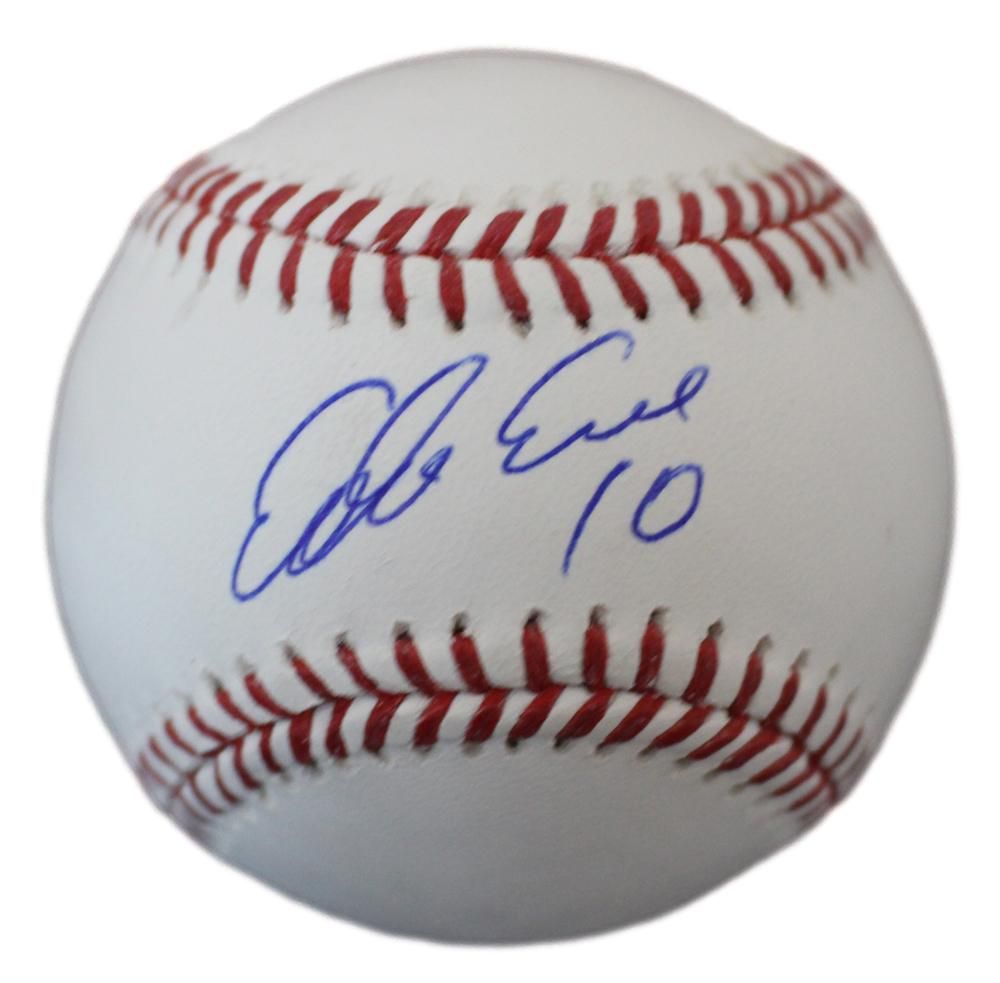 Edwin Encarnacion Autographed/Signed New York Yankees OML Baseball JSA