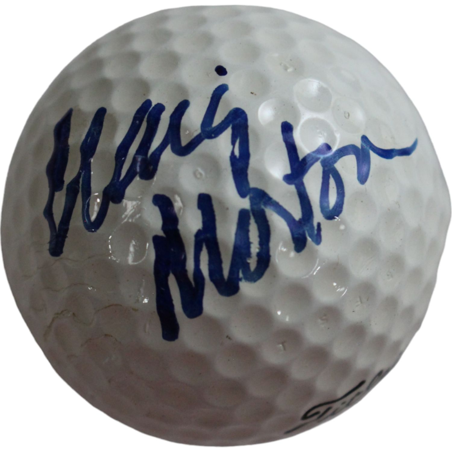 Craig Morton Autographed/Signed Titleist 3 Golf Ball Beckett 44300