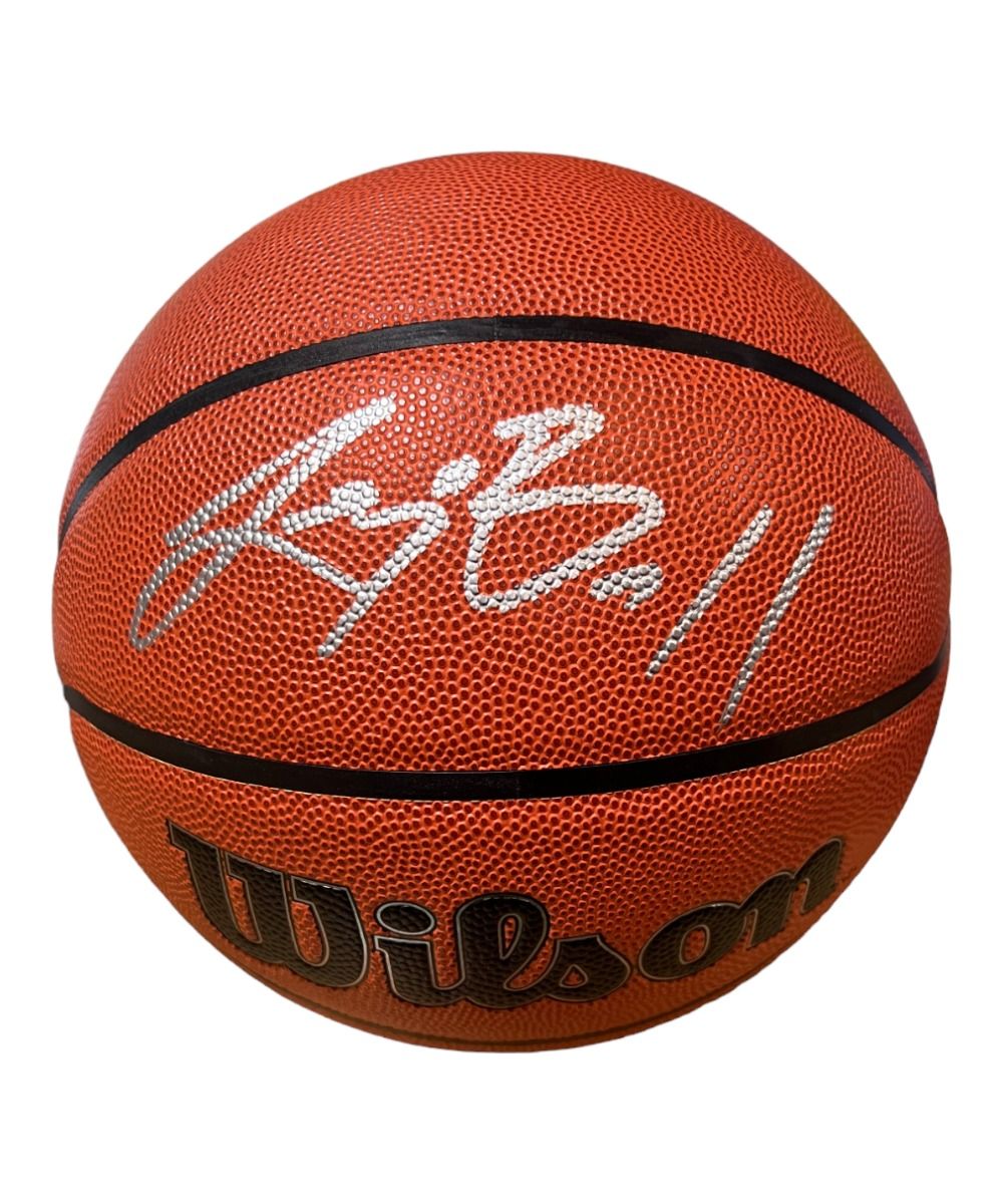 Lonzo Ball Autographed Wilson NBA Team Alliance Basketball Chicago Bulls