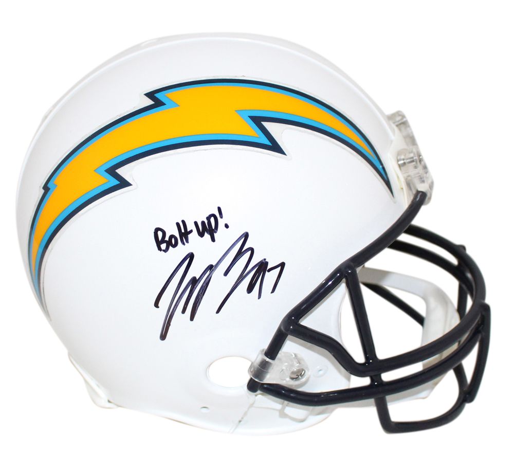Joey Bosa Signed Los Angeles Chargers Authentic 07-18 VSR4 Helmet BAS