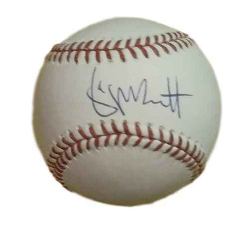 George Brett Autographed Kansas City Royals OML Baseball 14400 (Name Only) Bec