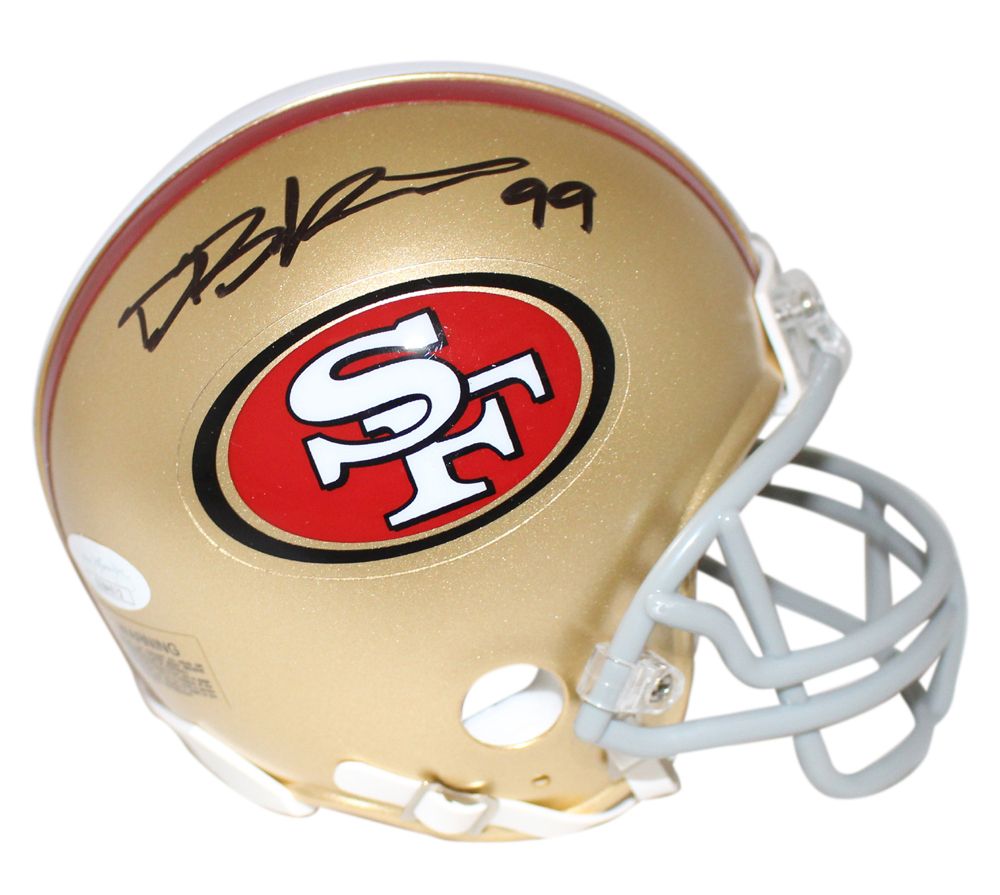 Deforest Buckner Autographed San Francisco 49ers Mini Helmet JSA