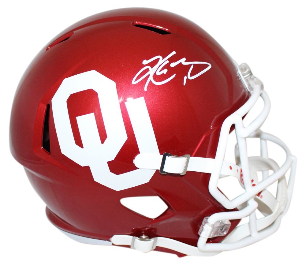 Kyler Murray Autographed Oklahoma Sooners Speed Replica Helmet Heisman BAS