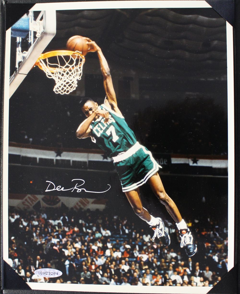 Dee Brown Autographed/Signed Boston Celtics 8x10 Photo UDA