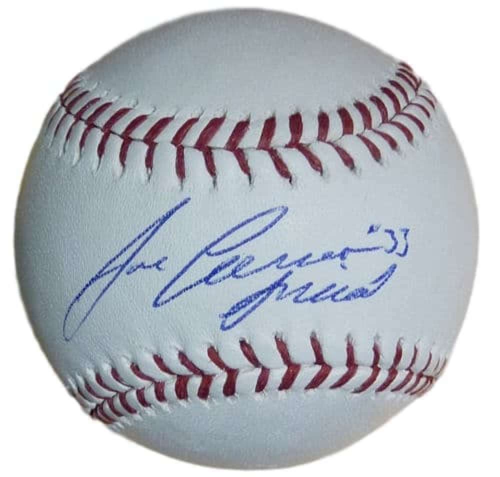 Jose Canseco Autographed Oakland Athletics OML Baseball w/Juiced JSA