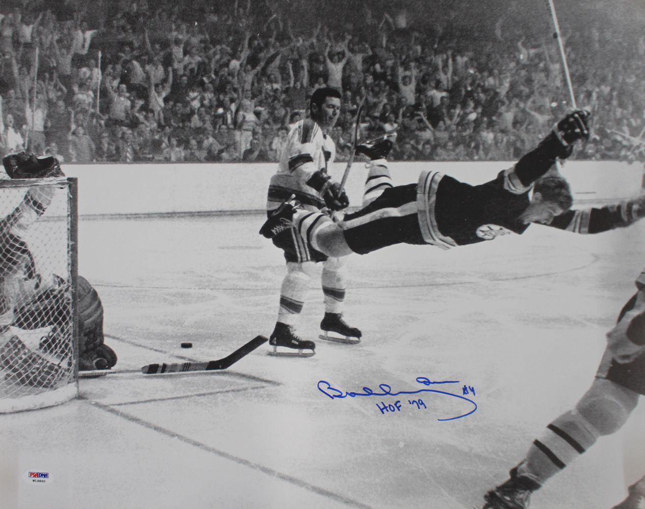 Bobby Orr Autographed/Signed Boston Bruins 16x20 Photo PSA 24839