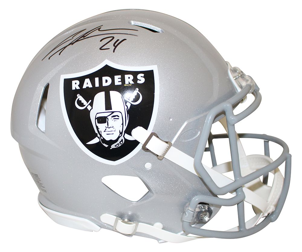 Charles Woodson Autographed Oakland Raiders Authentic Speed Helmet JSA
