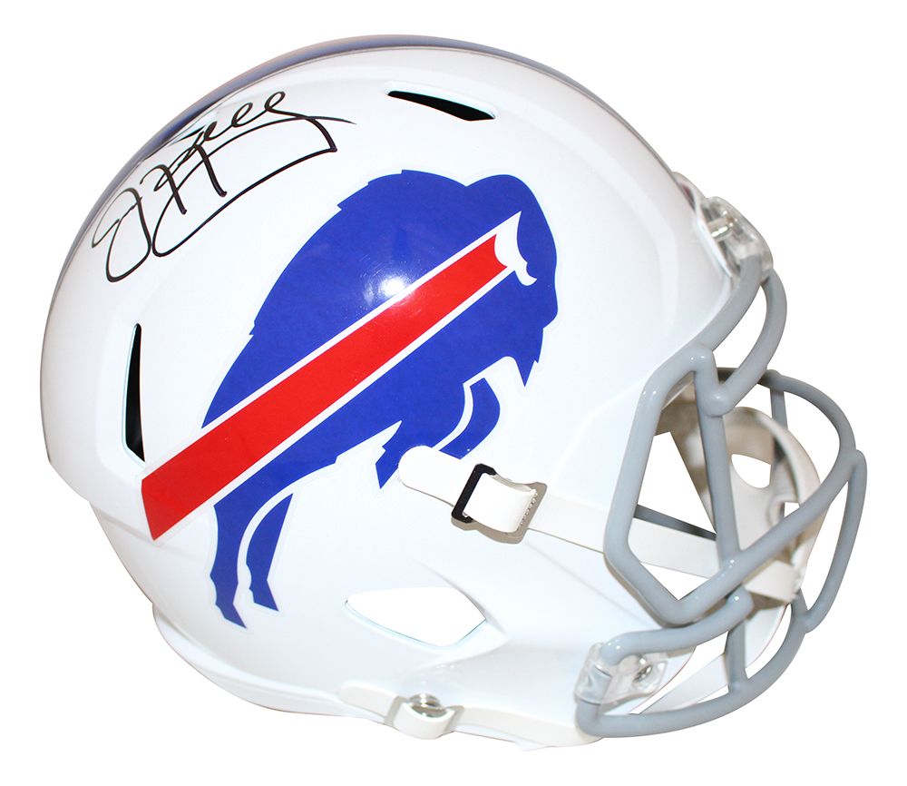 Jim Kelly Autographed/Signed Buffalo Bills F/S Speed Helmet JSA