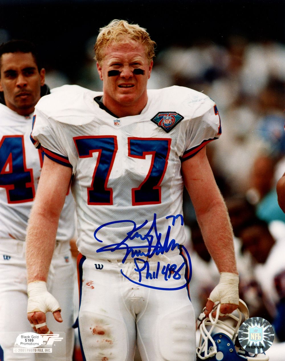 Karl Mecklenburg Autographed/Signed Denver Broncos 8x10 Photo