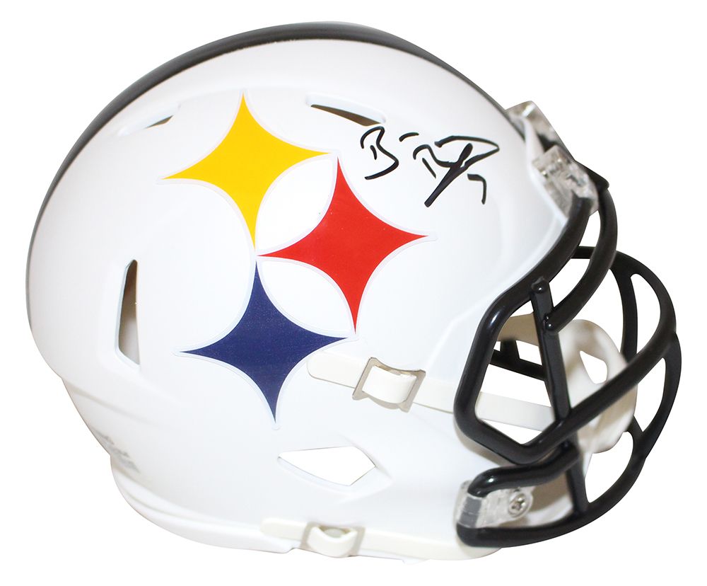Ben Roethlisberger Autographed Pittsburgh Steelers AMP Mini Helmet FAN