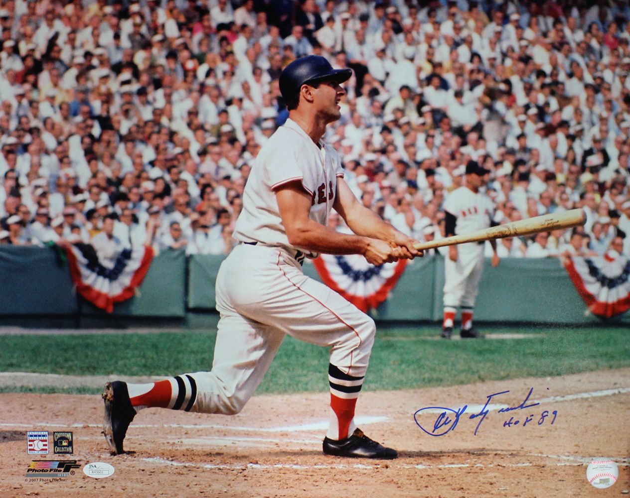 Carl Yastrzemski Autographed Boston Red Sox 16x20 Photo HOF JSA