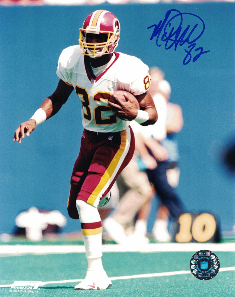 Michael Westbrook Autographed/Signed Washington Redskins 8x10 Photo