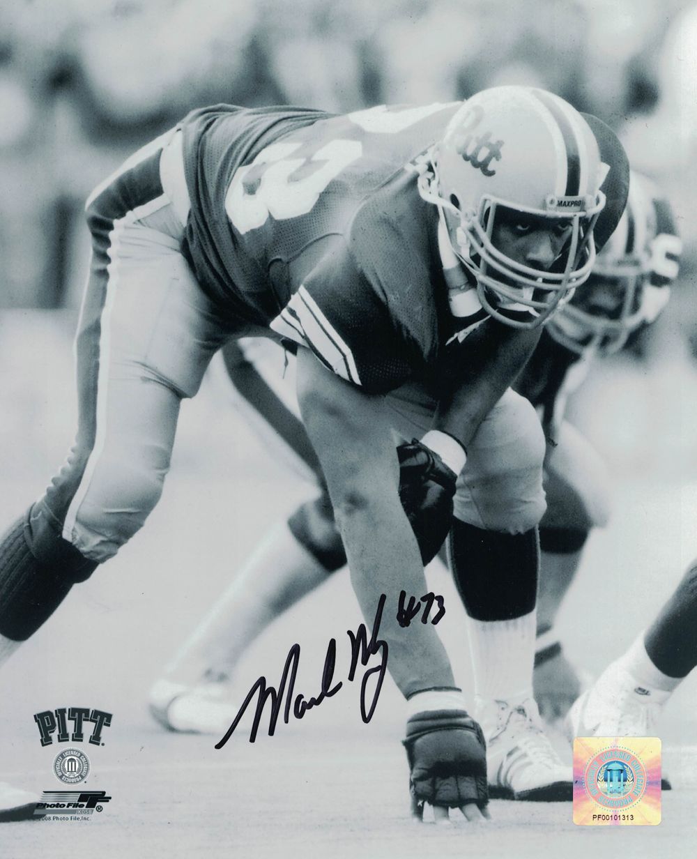Mark May Autographed/Signed Pittsburgh Panthers 8x10 Photo